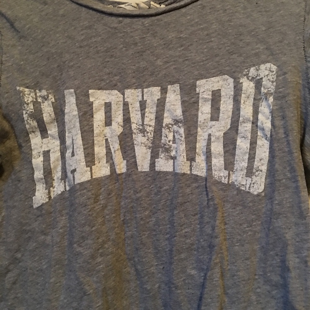 gray harvard tee - Picture 2 of 2